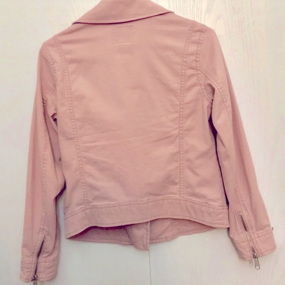 Old Navy Pink jean jacket XS - Picture 4 of 5